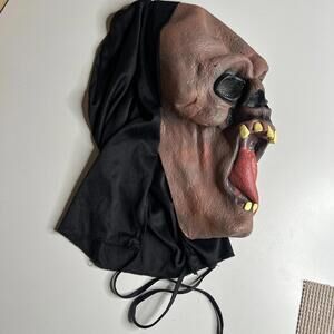 Vintage 1995 Monster Halloween Mask Magic Group Paper Magic Creepy Latex